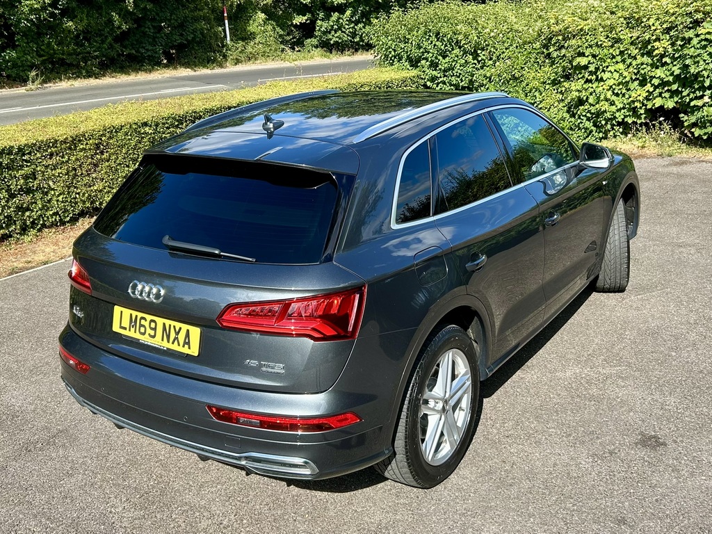 Audi Q5 2.0 Tdi 40 S Line Suv S Tronic Quattro Blue #9