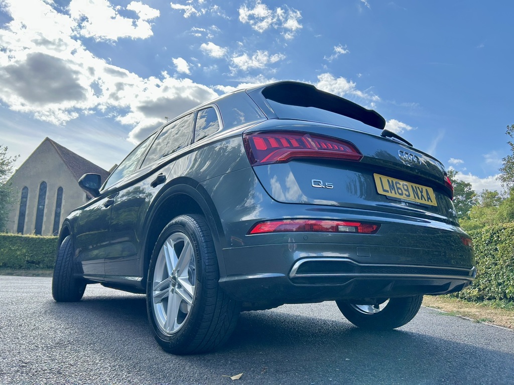 Audi Q5 2.0 Tdi 40 S Line Suv S Tronic Quattro Blue #16