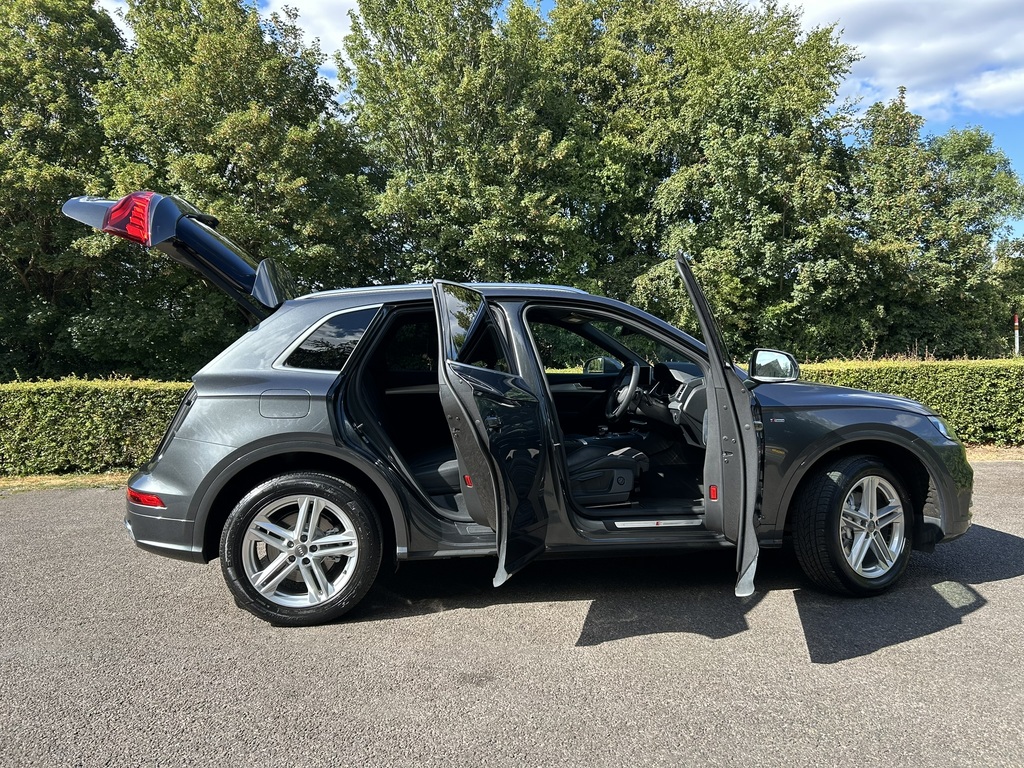 Audi Q5 2.0 Tdi 40 S Line Suv S Tronic Quattro Blue #11