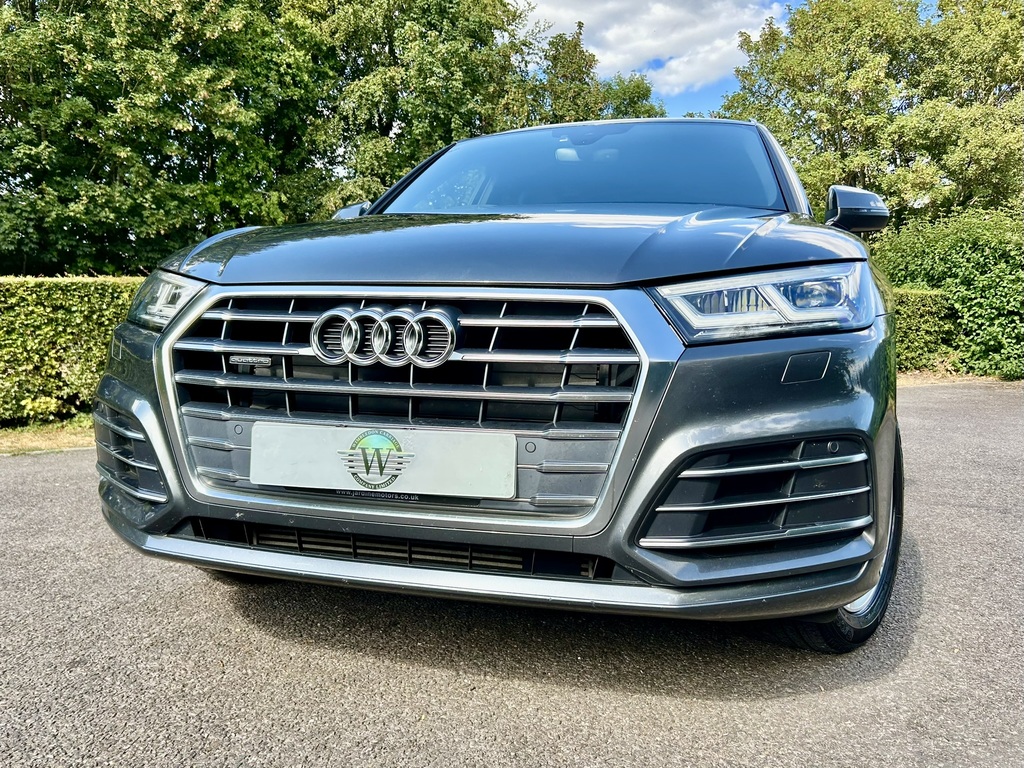 Audi Q5 2.0 Tdi 40 S Line Suv S Tronic Quattro Blue #13