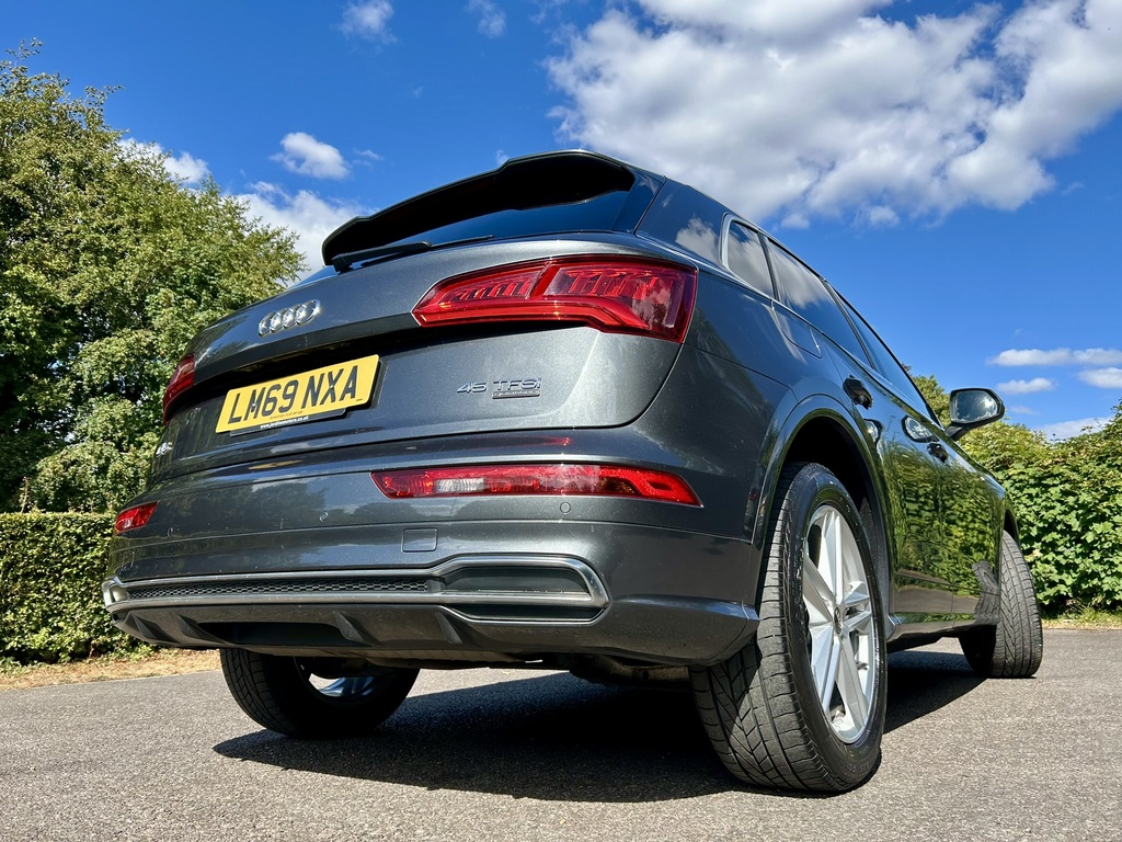 Audi Q5 2.0 Tdi 40 S Line Suv S Tronic Quattro Blue #8