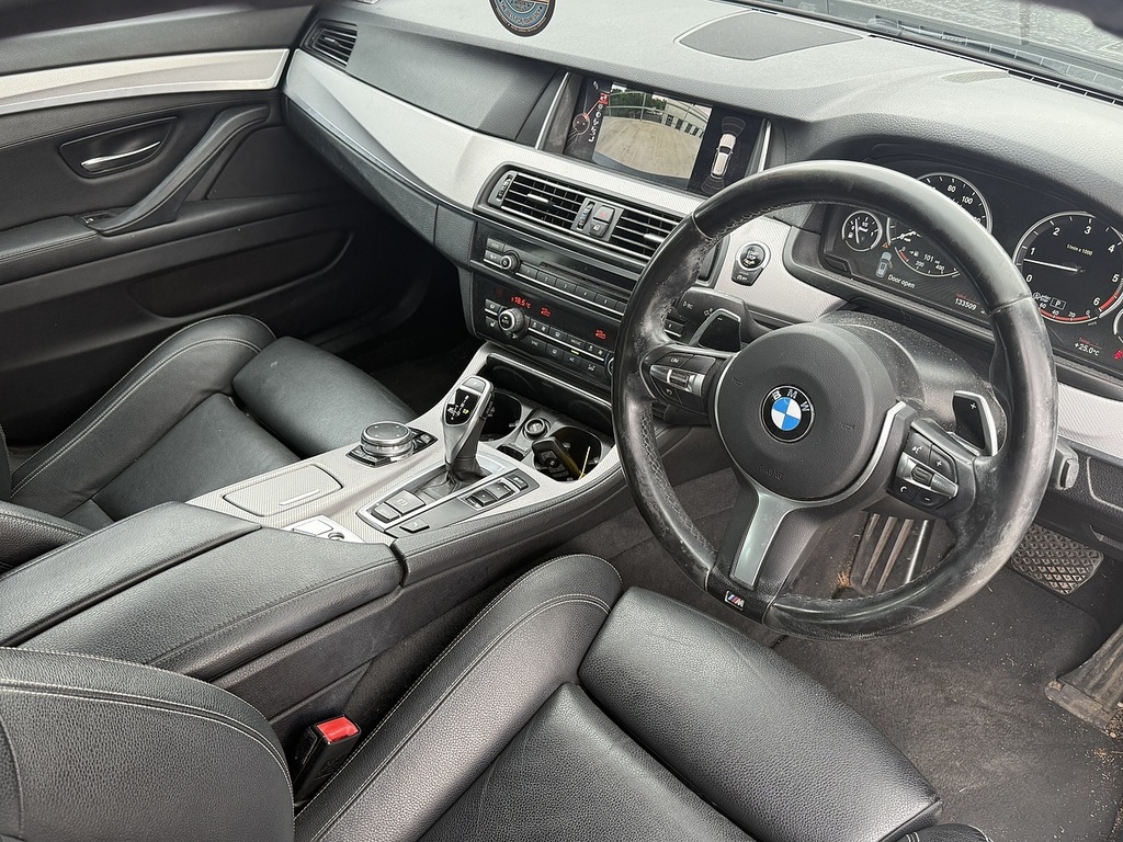 BMW 5 Series 2.0 520D Luxury Euro 6 Ss Silver #11