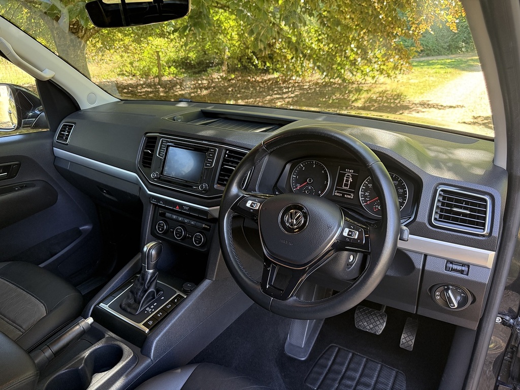 Volkswagen Amarok 3.0 Tdi V6 Bluemotion Tech Highline Pickup Double Black #11