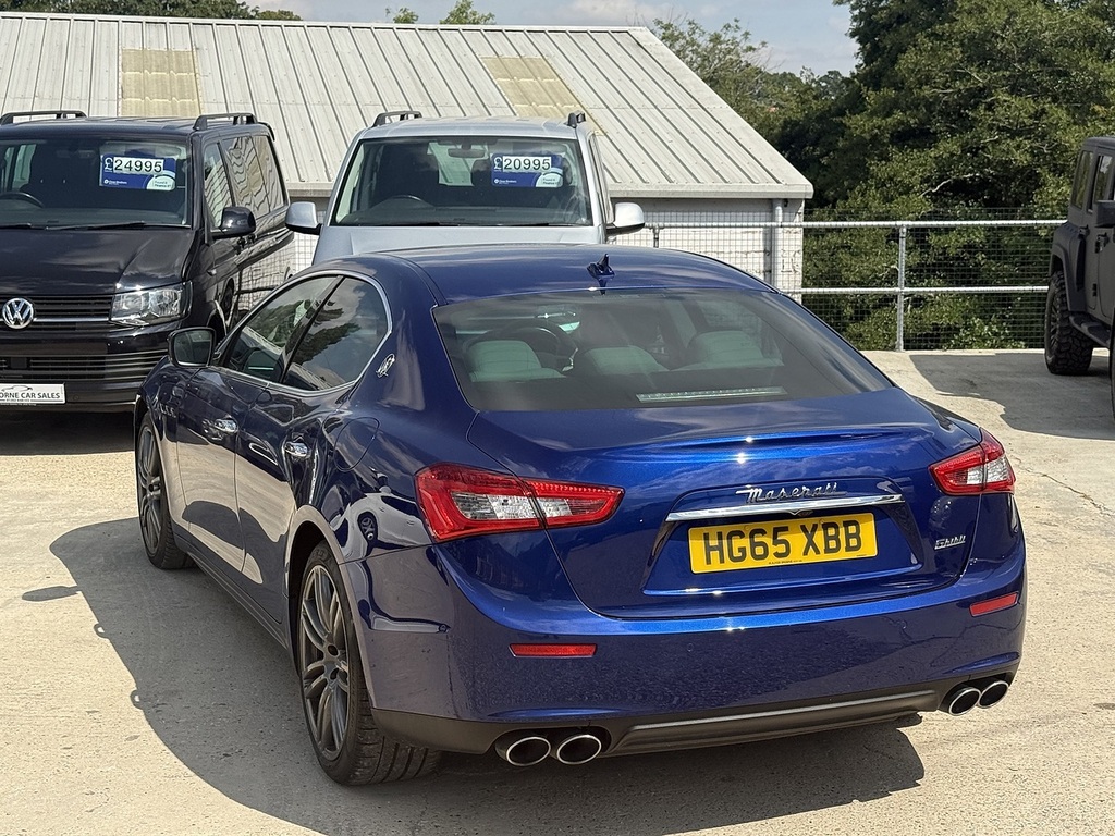 Maserati Ghibli D V6 Blue #3