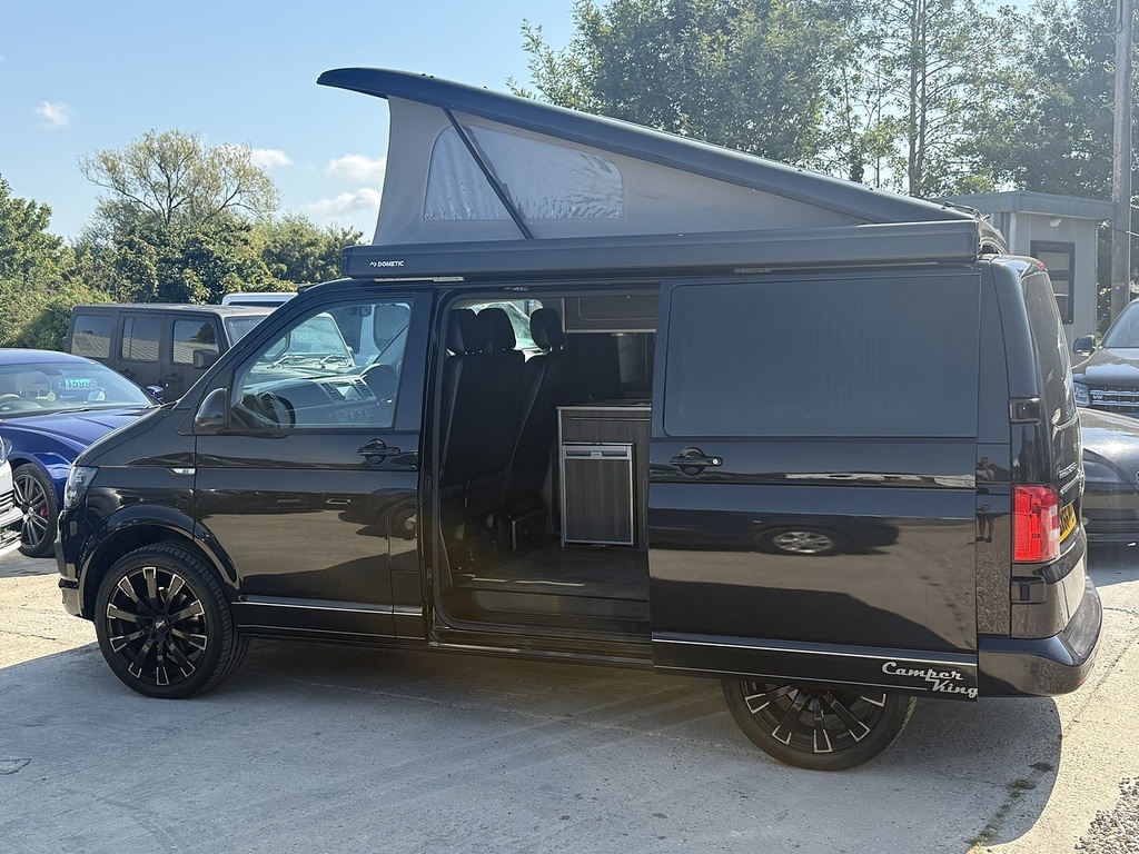 Volkswagen Transporter Tdi T28 Bluemotion Tech Highline Black #4