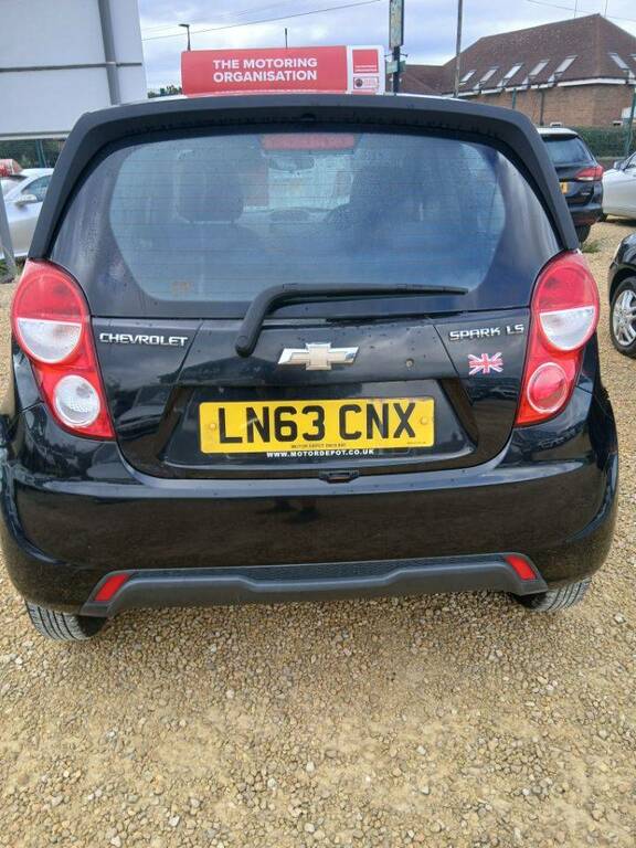 Chevrolet Spark 1.0I Ls LN63CNX Black #5