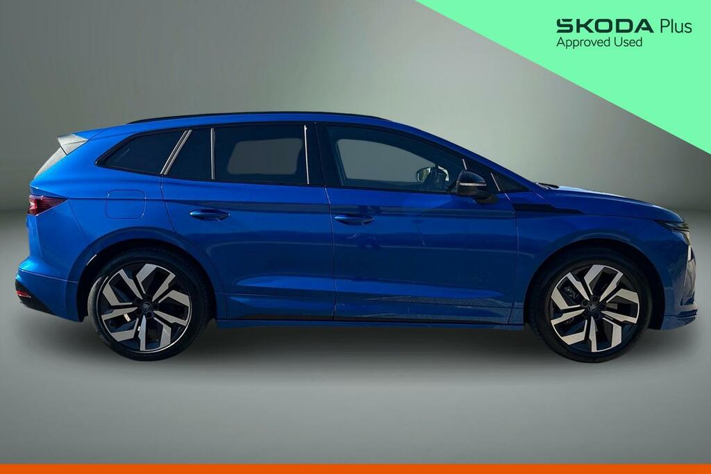 Skoda ENYAQ 210Kw 85 Sportline 82Kwh KW75GZD Blue #4