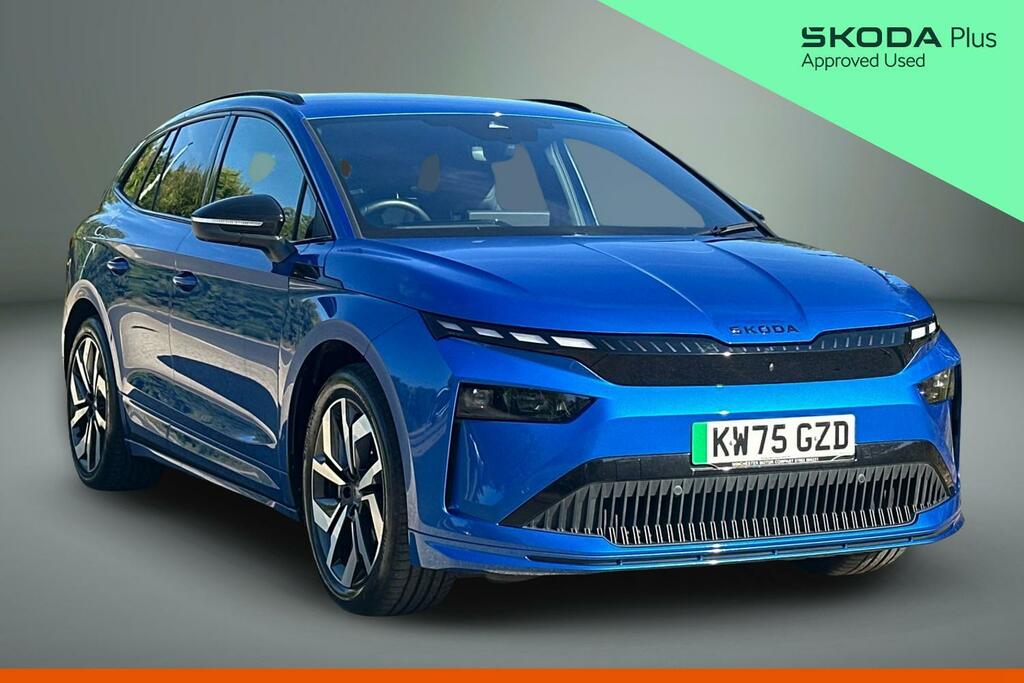 Skoda ENYAQ 210Kw 85 Sportline 82Kwh KW75GZD Blue