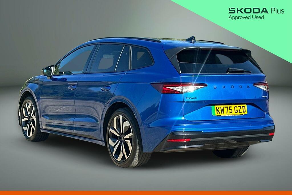 Skoda ENYAQ 210Kw 85 Sportline 82Kwh KW75GZD Blue #3