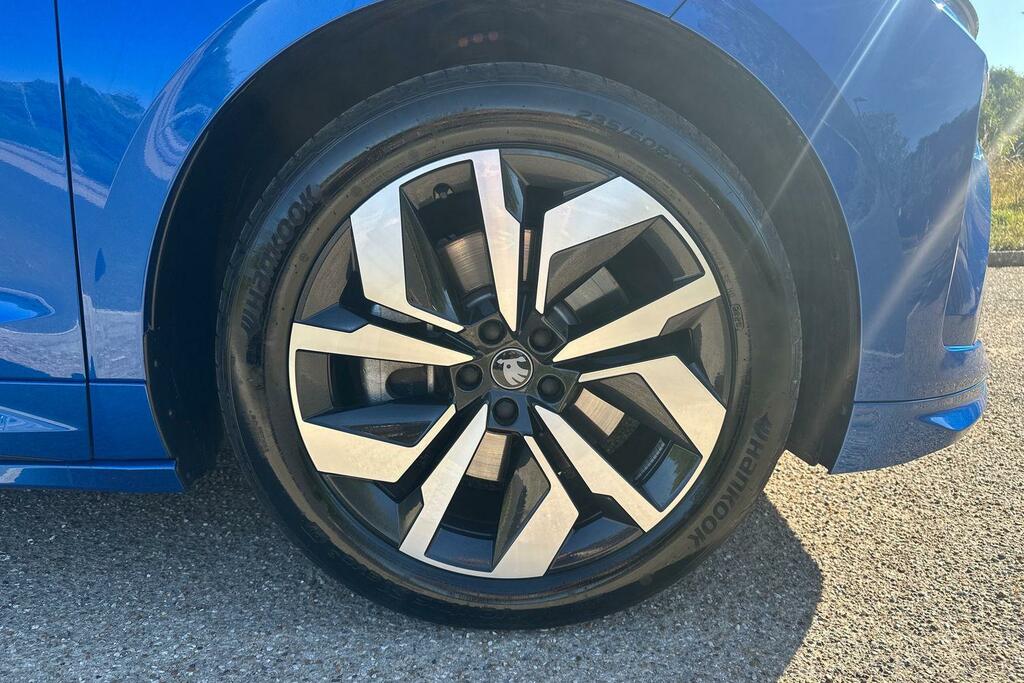 Skoda ENYAQ 210Kw 85 Sportline 82Kwh KW75GZD Blue #5