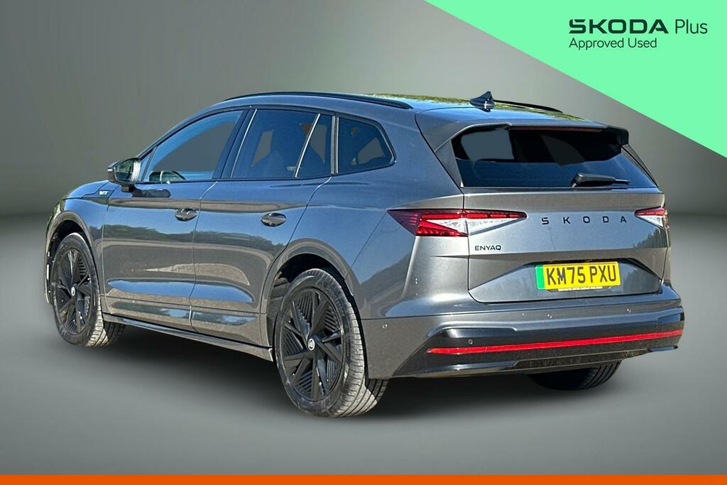 Skoda ENYAQ 250Kw Vrs 84Kwh 4X4 KM75PXU Grey #3