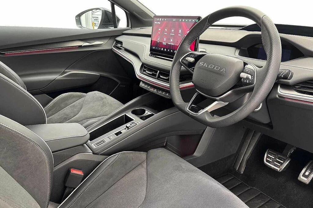 Skoda ENYAQ 210Kw 85X Sportline 82Kwh 4X4 Grey #6