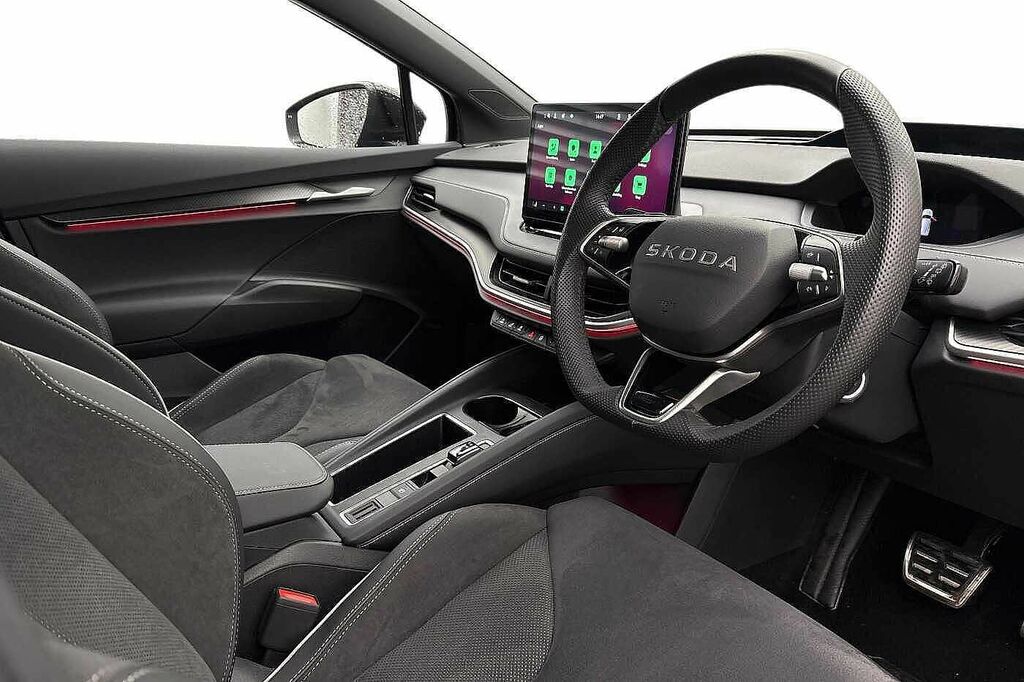 Skoda ENYAQ 210Kw 85X Sportline 82Kwh 4X4 Black #6