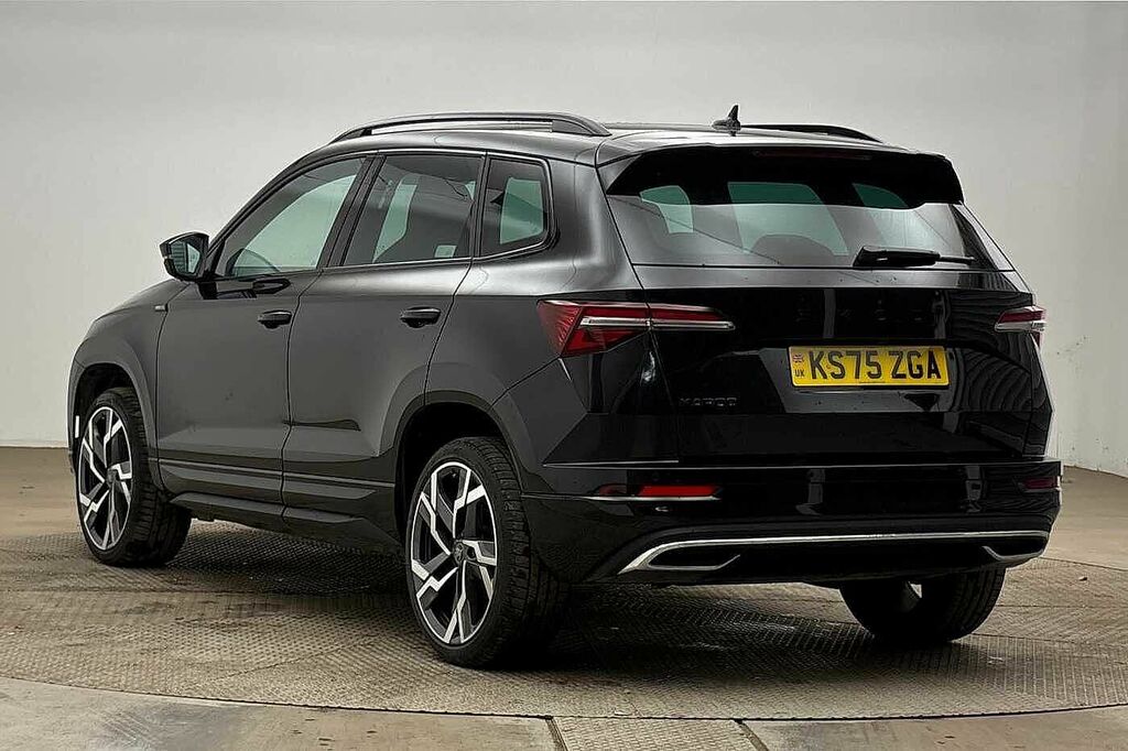 Skoda Karoq 1.5 Tsi Act Sportline Edition Suv Dsg E Black #3