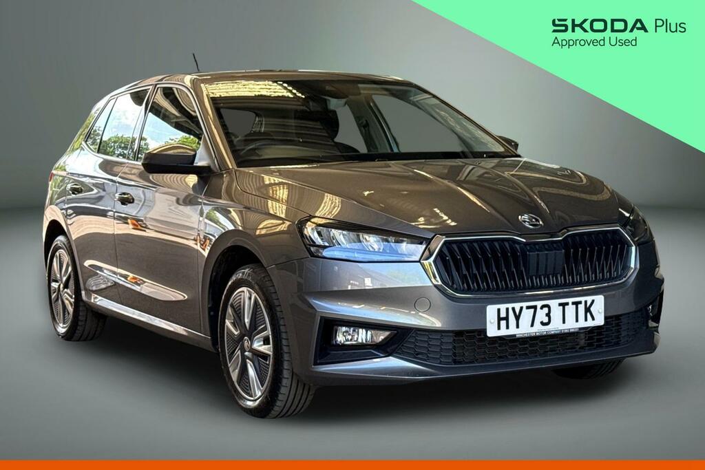Skoda Fabia 1.0 Tsi Se L Hatchback Euro 6 S Grey
