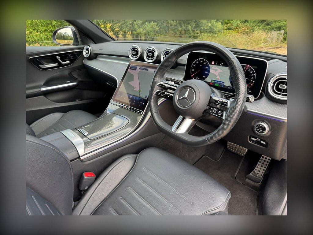 Mercedes-Benz C Class C200 Amg Line 9G-tronic Blue #17