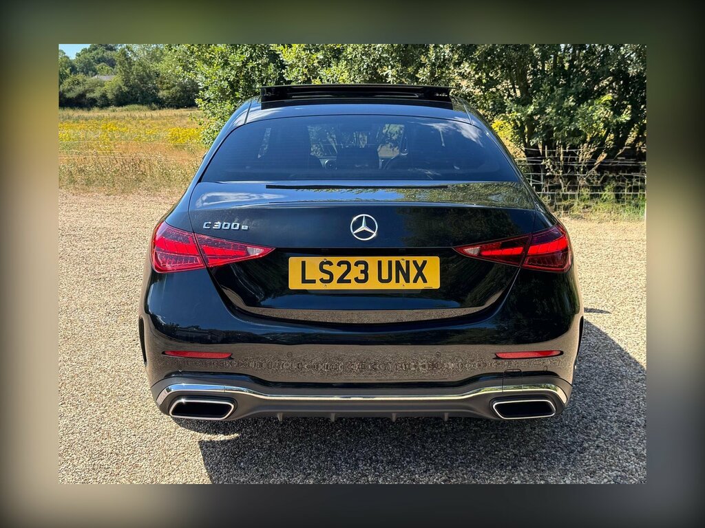 Mercedes-Benz C Class C200 Amg Line 9G-tronic Blue #7