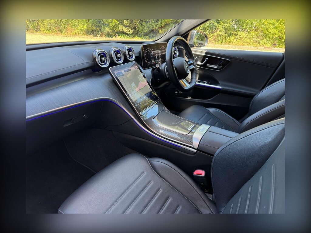 Mercedes-Benz C Class C200 Amg Line 9G-tronic Blue #18