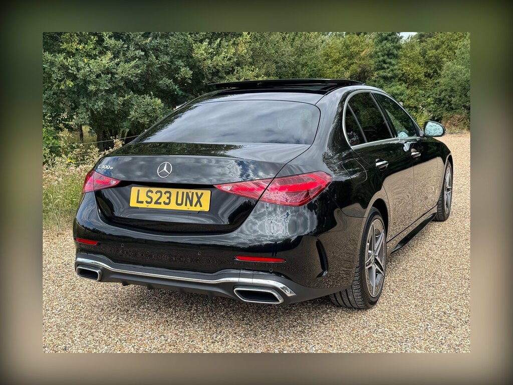 Mercedes-Benz C Class 2.0 C300e 25.4Kwh Amg Line Premium Plus G-tronic Black #6
