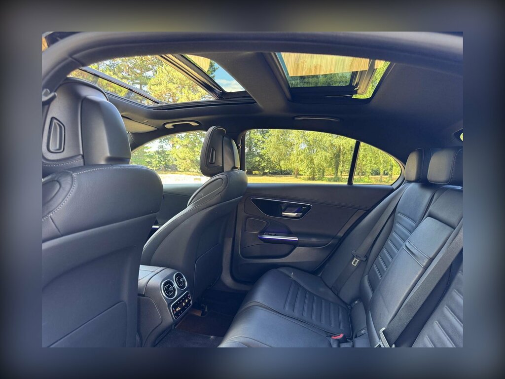 Mercedes-Benz C Class C200 Amg Line 9G-tronic Blue #24