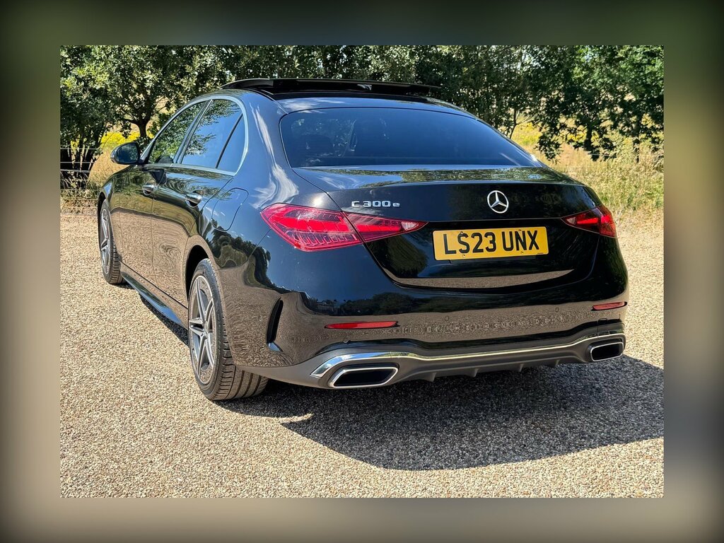 Mercedes-Benz C Class C200 Amg Line 9G-tronic Blue #8