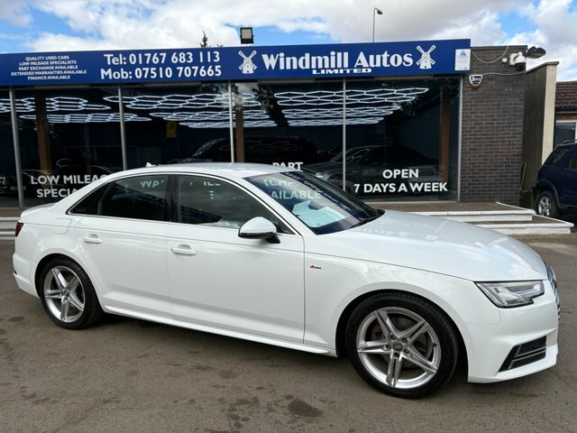 Audi A4 Tfsi S Line Saloon White