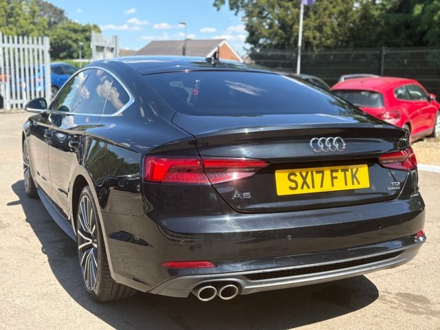 Audi A5 Tdi S Line Sportback SX17FTK Black #5