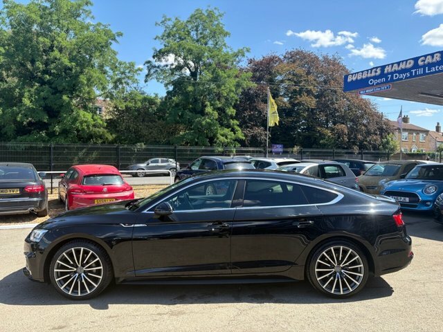 Audi A5 Tdi S Line Sportback SX17FTK Black #4