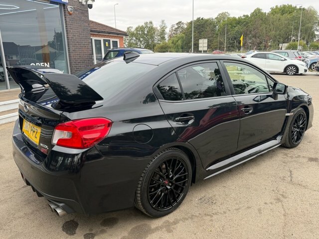 Subaru WRX STI Type Uk Saloon Black #5