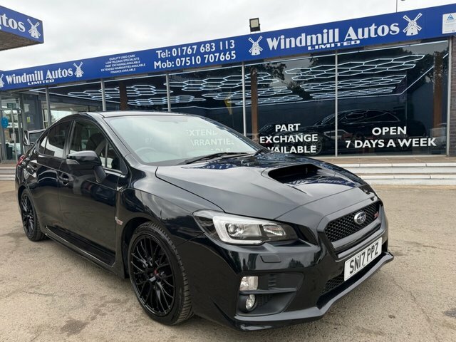 Subaru WRX STI Type Uk Saloon Black #2