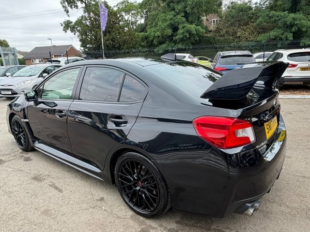 Subaru WRX STI Type Uk Saloon Black #4
