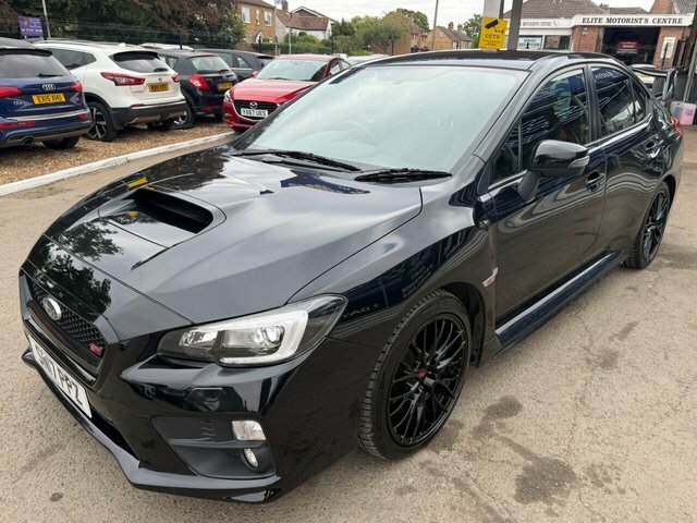 Subaru WRX STI Type Uk Saloon Black #3