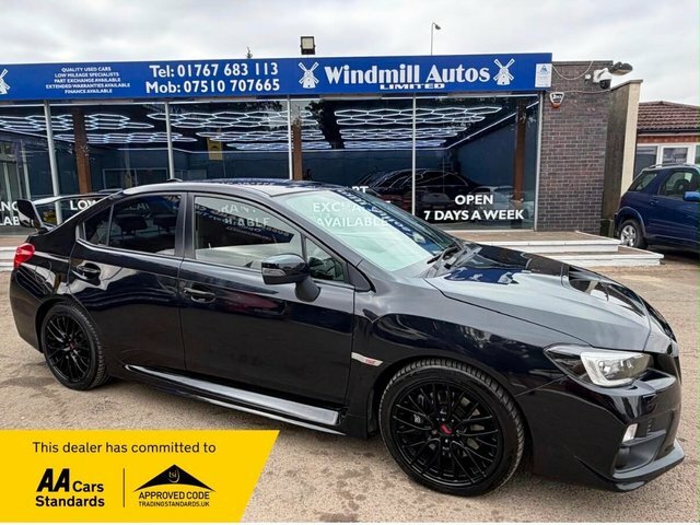 Subaru WRX STI Type Uk Saloon Black