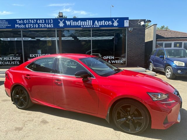 Lexus IS 300H Sport Saloon Red