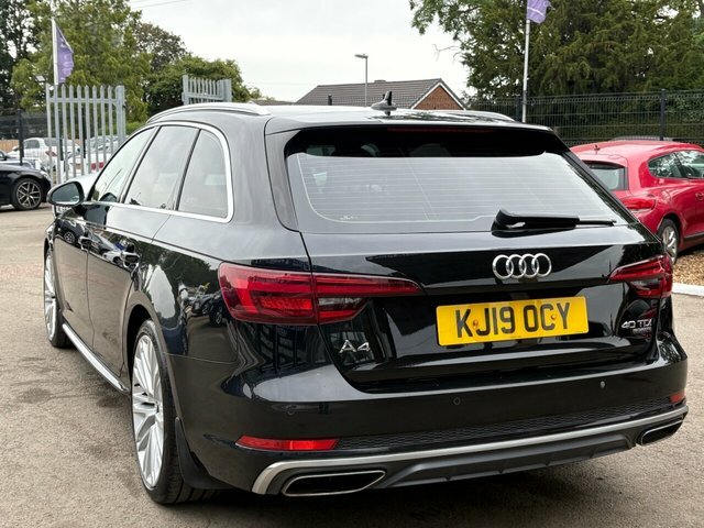 Audi A4 Avant Tdi 40 S Line KJ19OCY Black #5