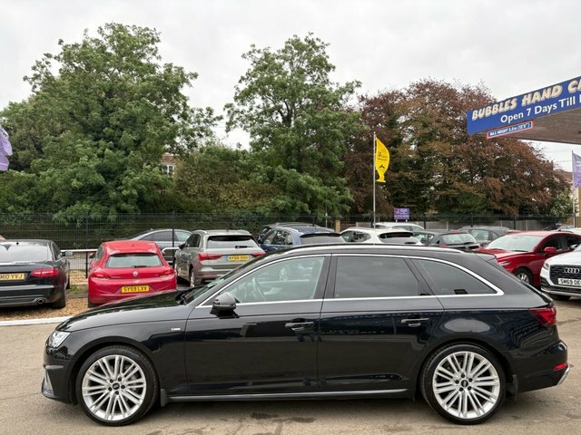 Audi A4 Avant Tdi 40 S Line KJ19OCY Black #4