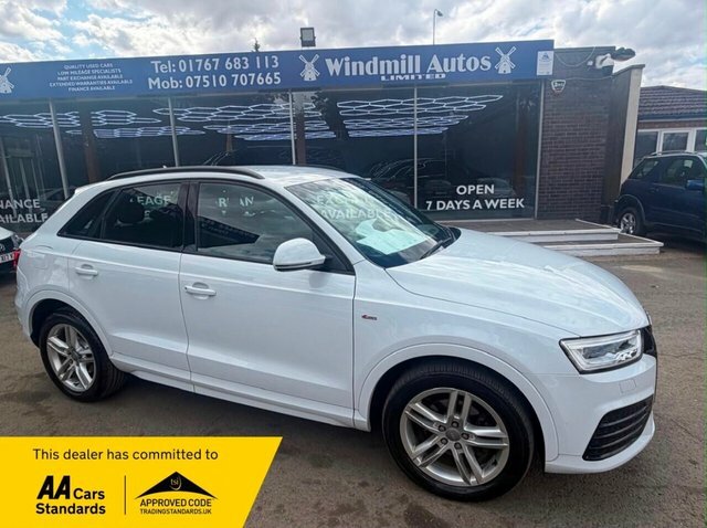 Audi Q3 Tdi S Line Suv CX66NXG White