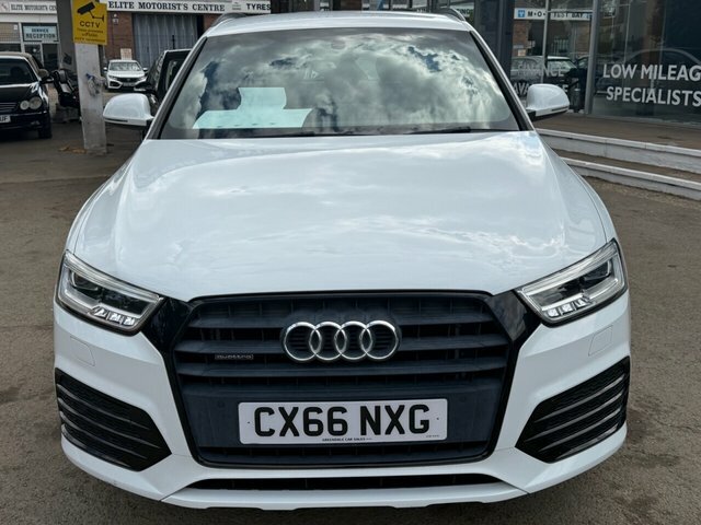 Audi Q3 Tdi S Line Suv CX66NXG White #6