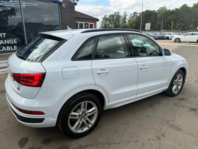Audi Q3 Tdi S Line Suv CX66NXG White #5