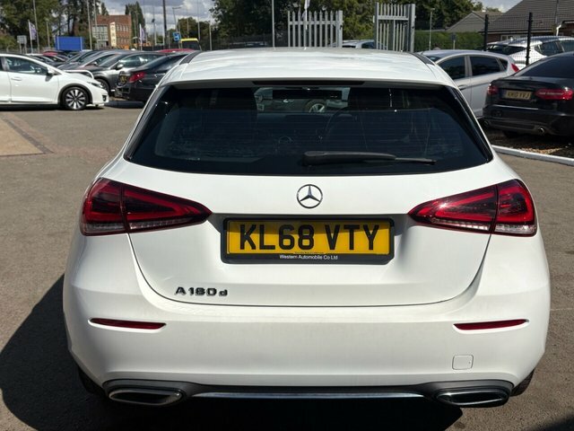 Mercedes-Benz A Class A180d Sport Hatchback KL68VTY White #6