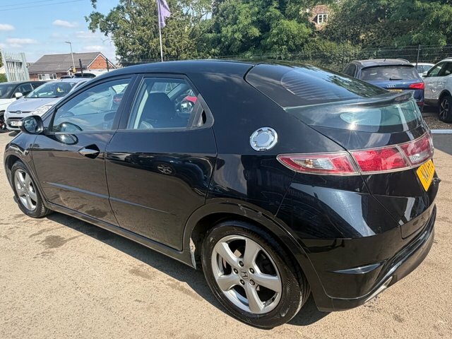 Honda Civic I-vtec Si Hatchback Black #3