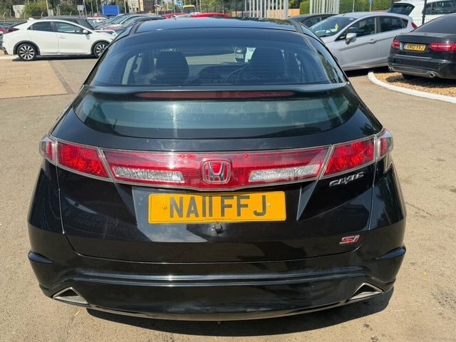 Honda Civic I-vtec Si Hatchback Black #6