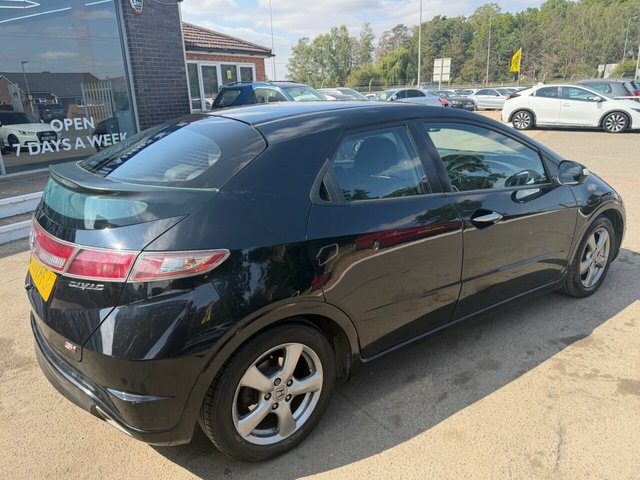 Honda Civic I-vtec Si Hatchback Black #4