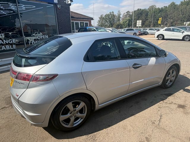 Honda Civic I-vtec Si Hatchback Silver #4