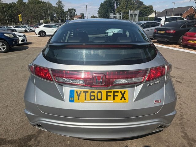 Honda Civic I-vtec Si Hatchback Silver #6