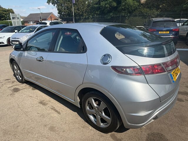 Honda Civic I-vtec Si Hatchback Silver #3