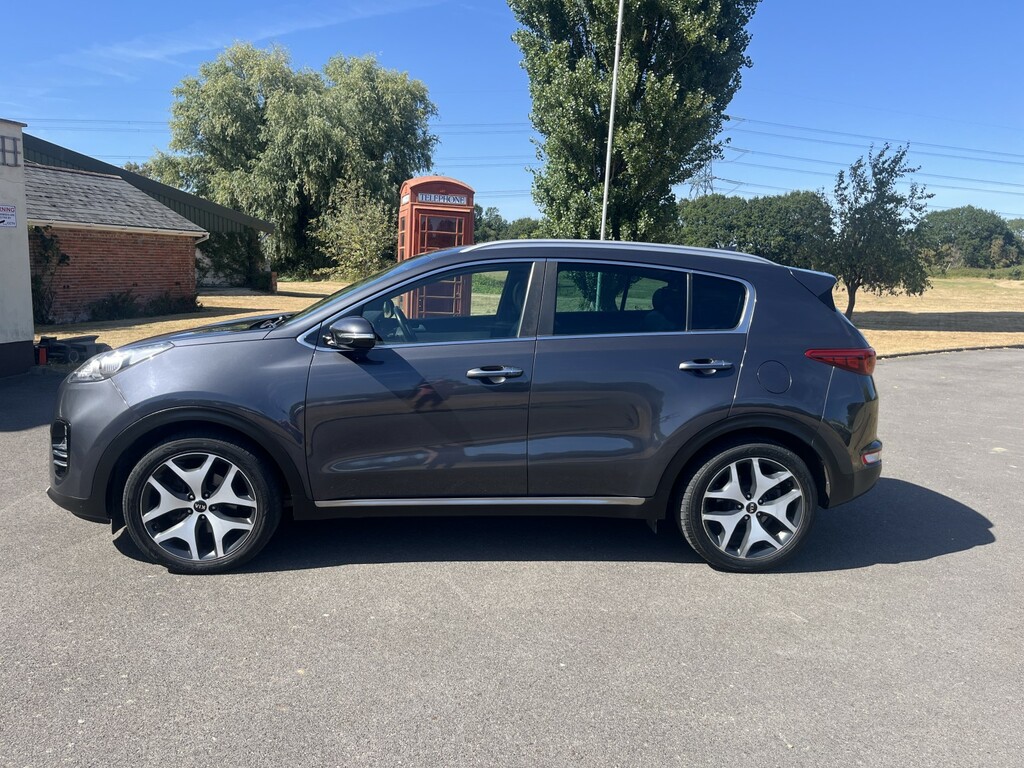 Kia Sportage 2.0 Crdi Gt-line Silver #2