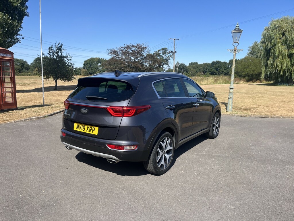 Kia Sportage 2.0 Crdi Gt-line Silver #3