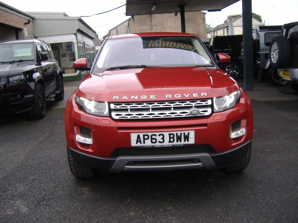 Land Rover Range Rover Evoque 2.2 Sd4 Prestige Red #2