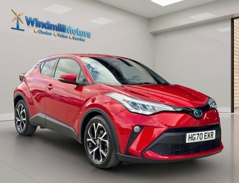 Toyota C-Hr 1.8 Vvt-h Design HG70EKR Red